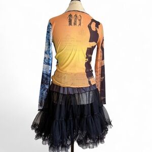 SOLD - Vintage Cop. Copine Top